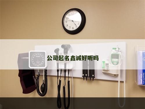 公司起名鑫诚好听吗