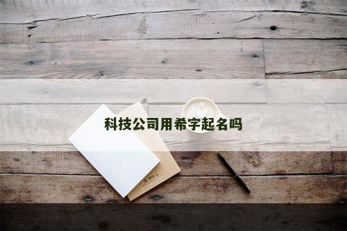 科技公司用希字起名吗