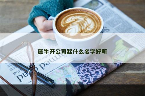 属牛开公司起什么名字好听