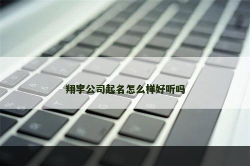 翔宇公司起名怎么样好听吗