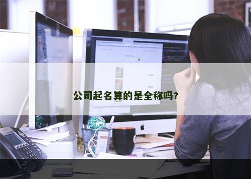 公司起名算的是全称吗?